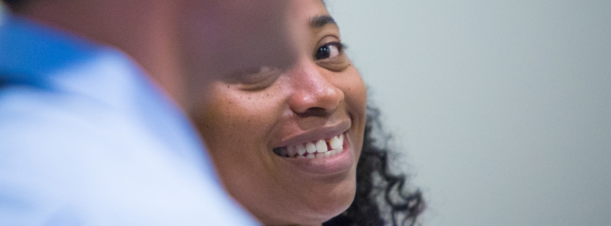 Close up of a person smiling | Nudera Orthodontics